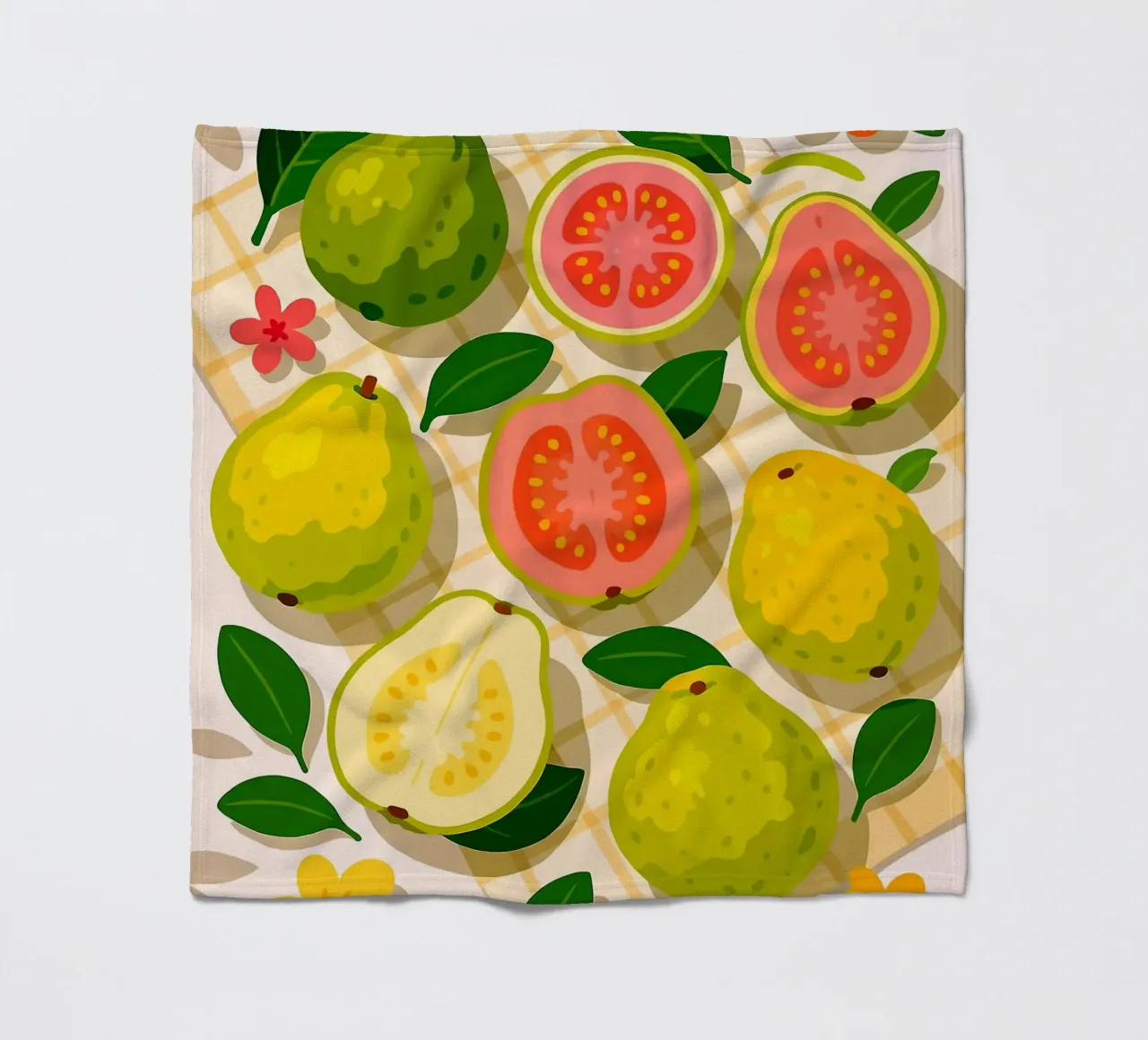 Guava - Una tavola stilizzata coperta in pile da Sven B Strauss