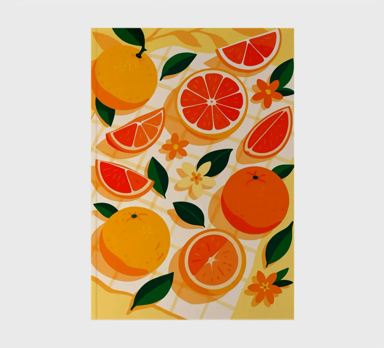 Grapefruit – A Stylized Tablescape notebook by Sven B Strauss