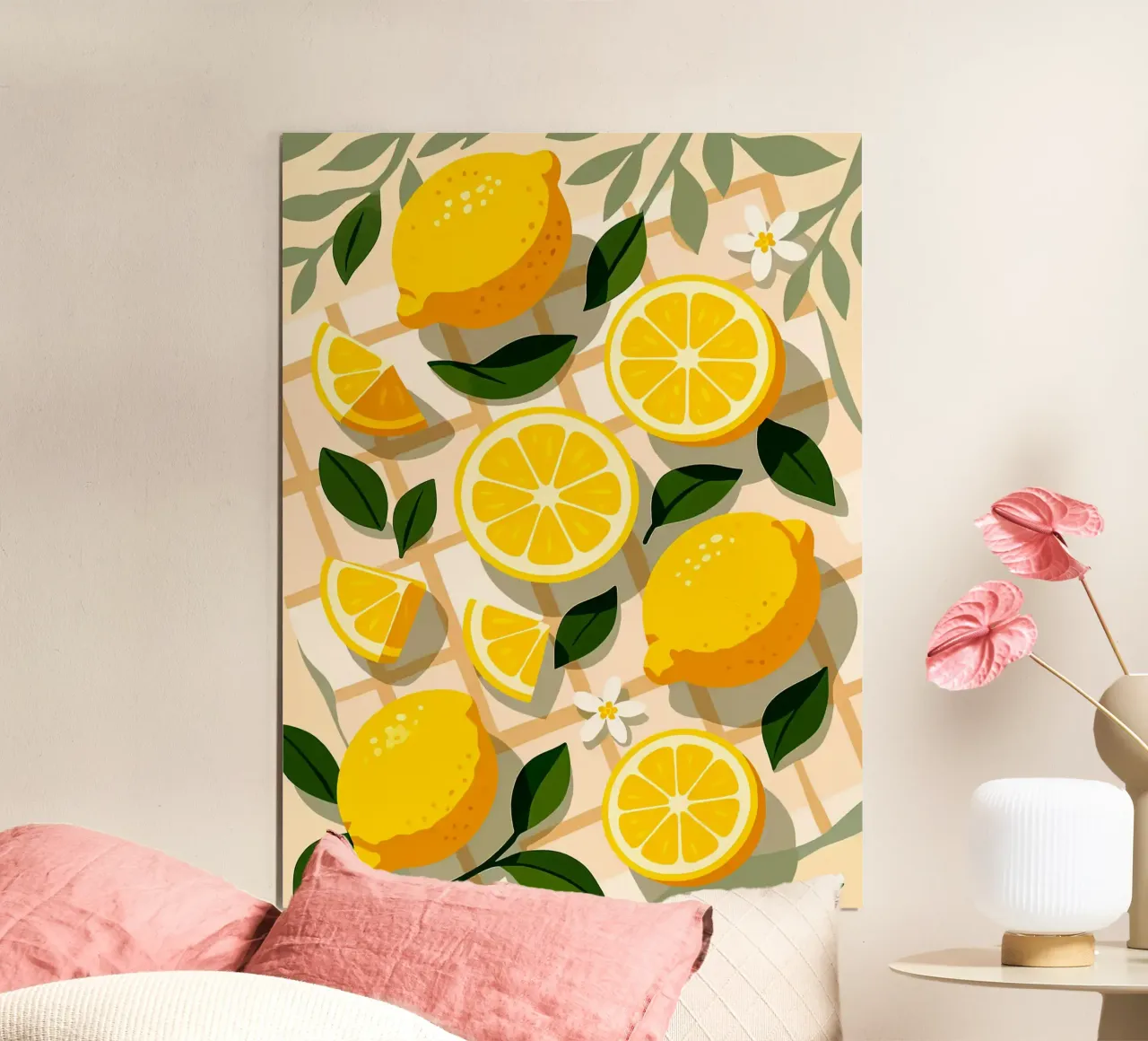 Limone - Una tavola stilizzata poster da Fletcher M Henry