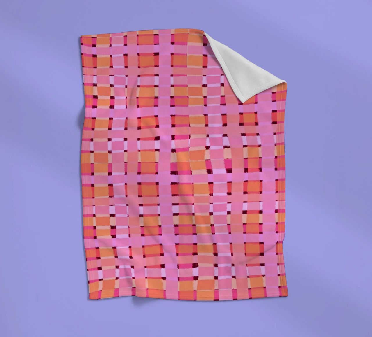 Pattern No 9 coperta in pile da treechild