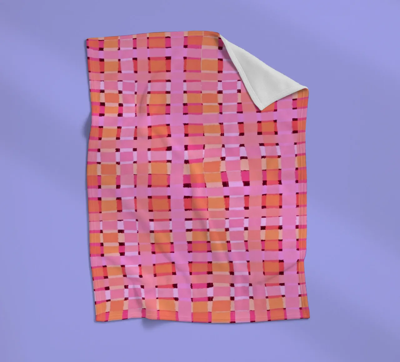 Pattern No 9 Fleecedecke von treechild