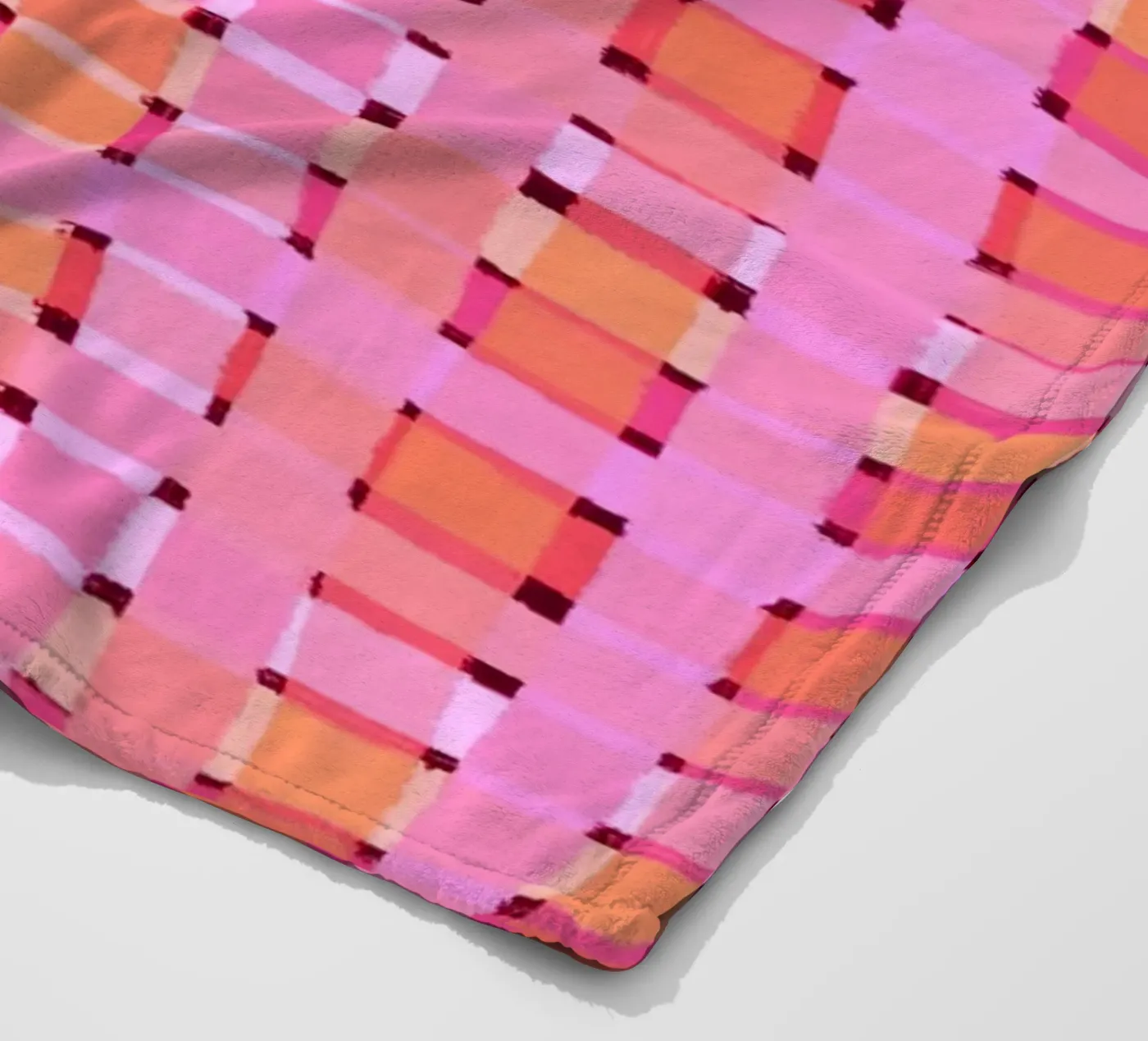 Pattern No 9 Fleecedecke von treechild