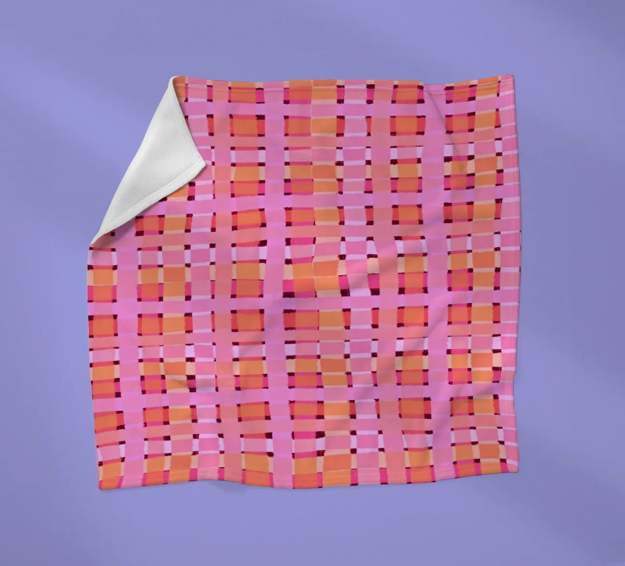 Pattern No 9 fleece blanket by treechild