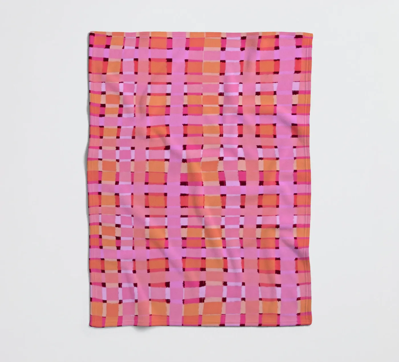 Pattern No 9 Fleecedecke von treechild