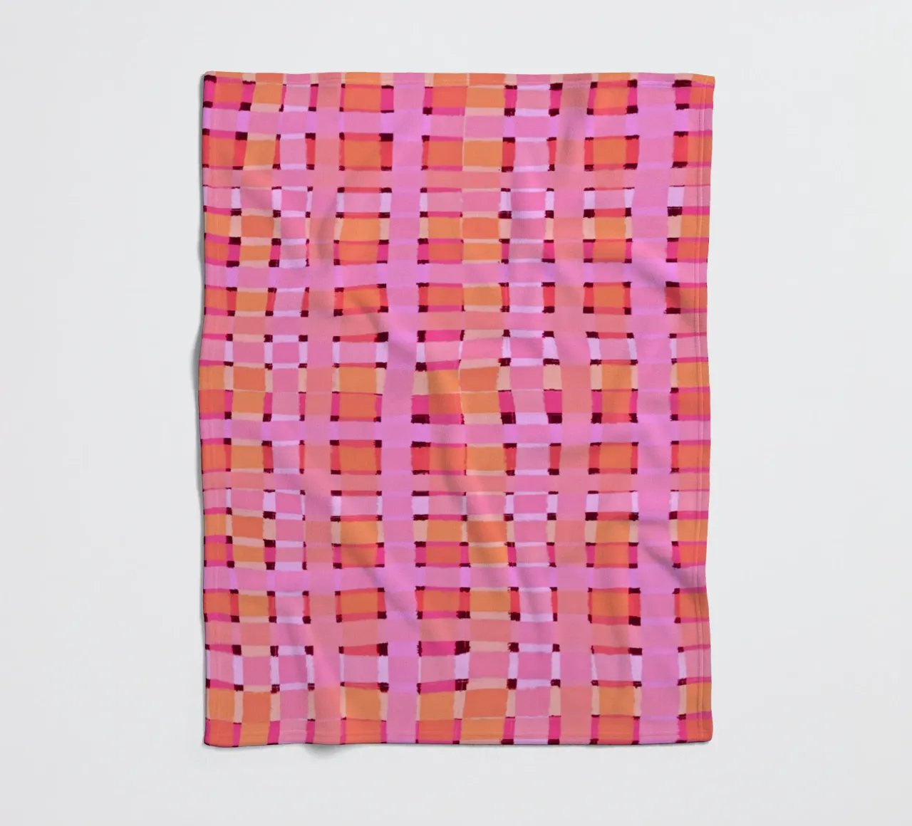 Pattern No 9 Fleecedecke von treechild