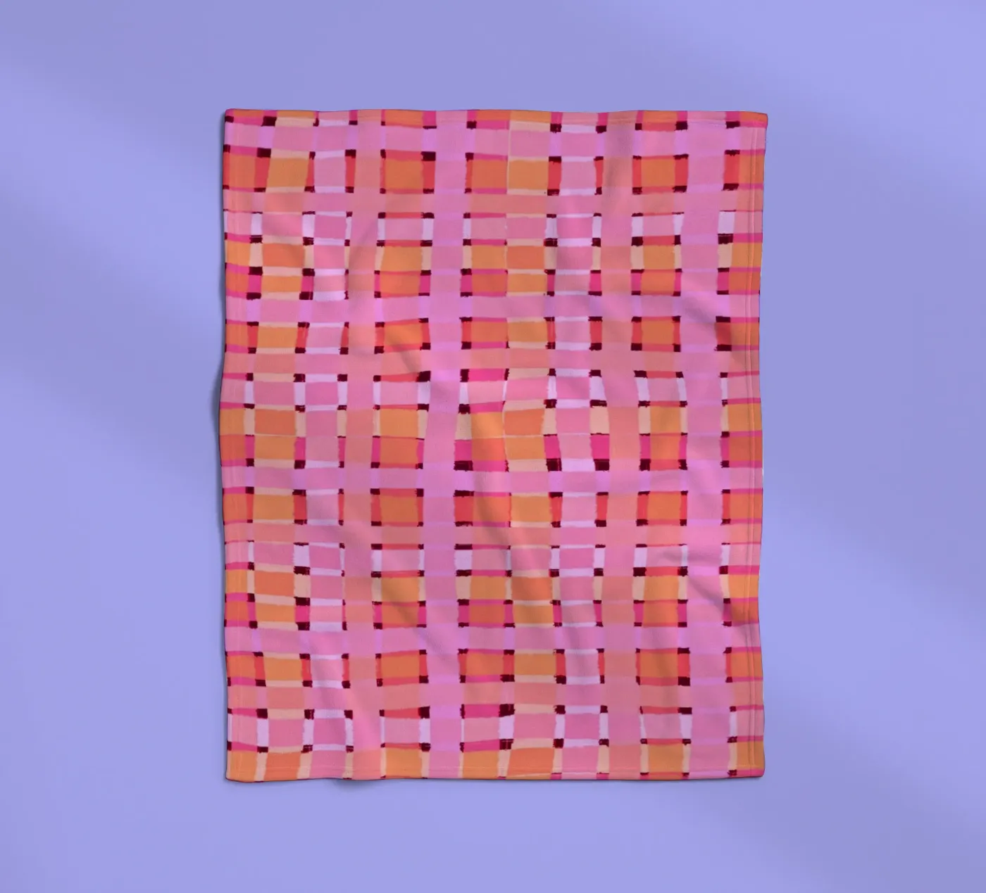 Pattern No 9 Fleecedecke von treechild