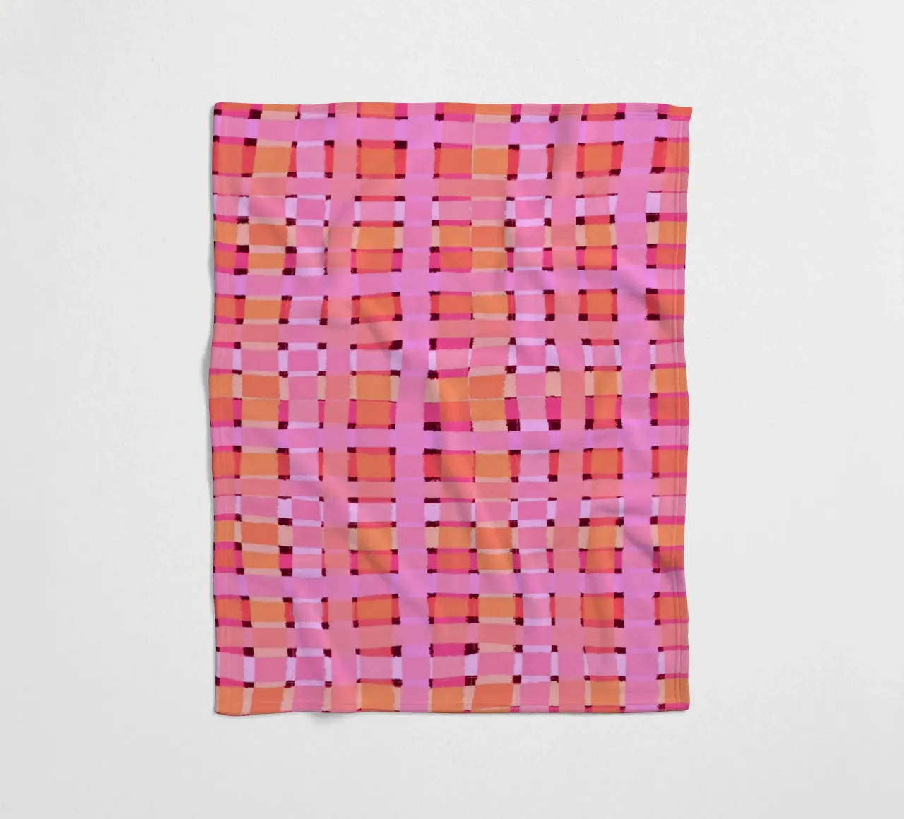 Pattern No 9 Fleecedecke von treechild