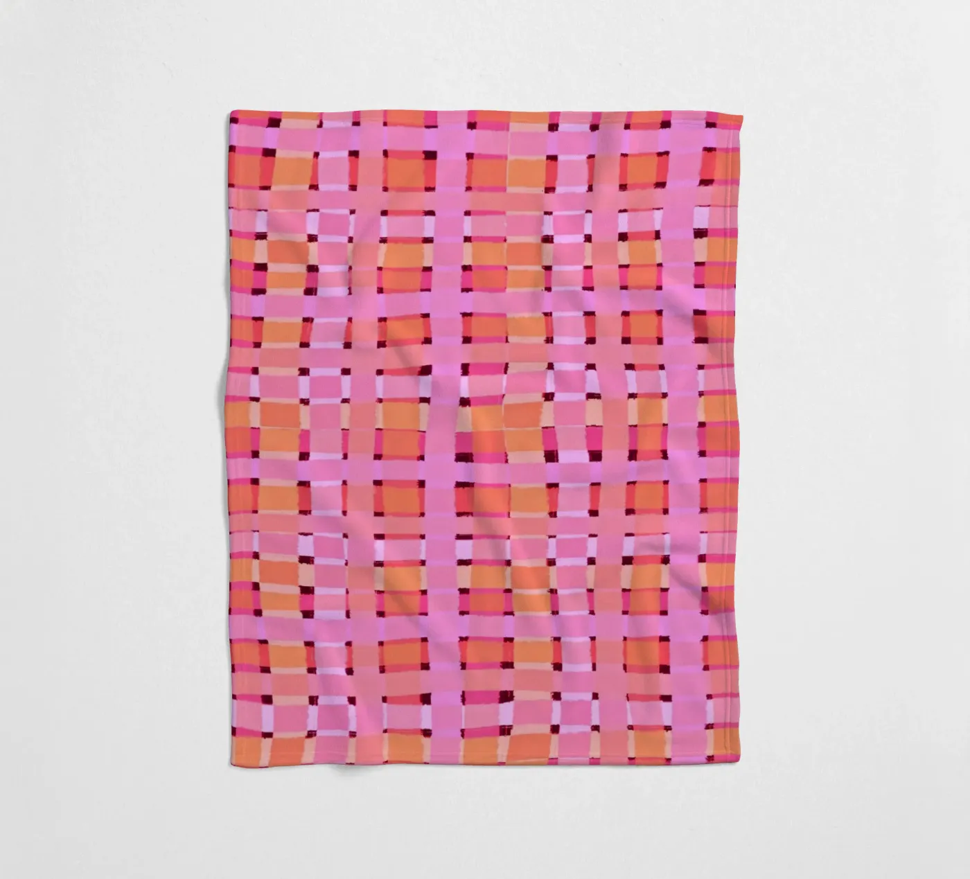 Pattern No 9 Fleecedecke von treechild