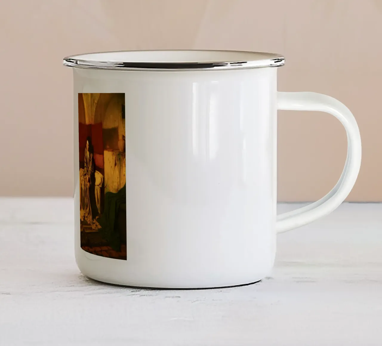The Annunciation 1898 tazza in smalto da apoloprints