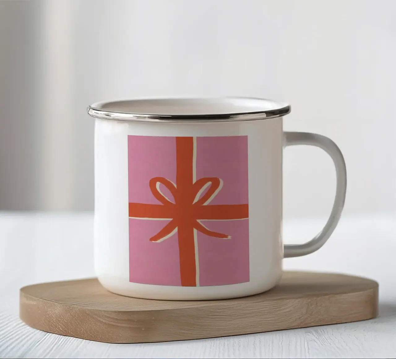 Regalo tazza in smalto da we line studio - art