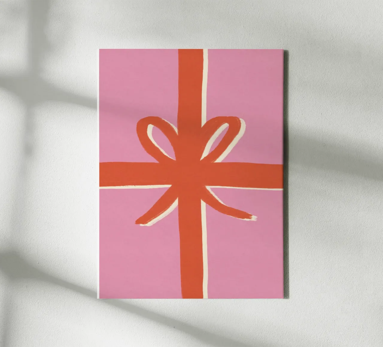 Geschenk Leinwand mit Schattenfugenrahmen von we line studio - art