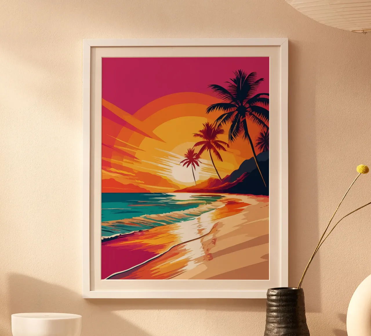 Tramonto glamour poster da Leon B Feierabend