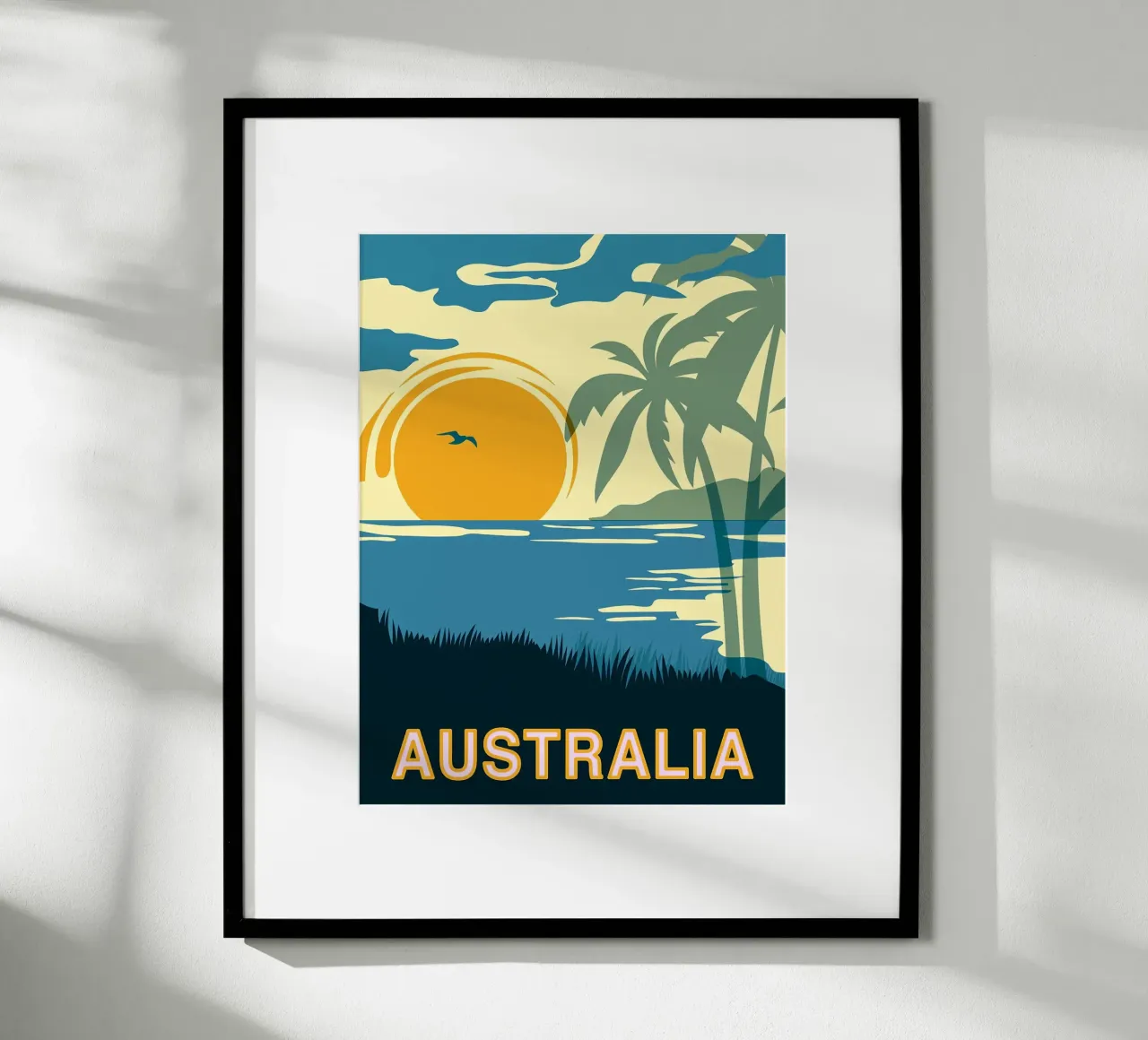 Arte vintage in Australia poster da Leon B Feierabend