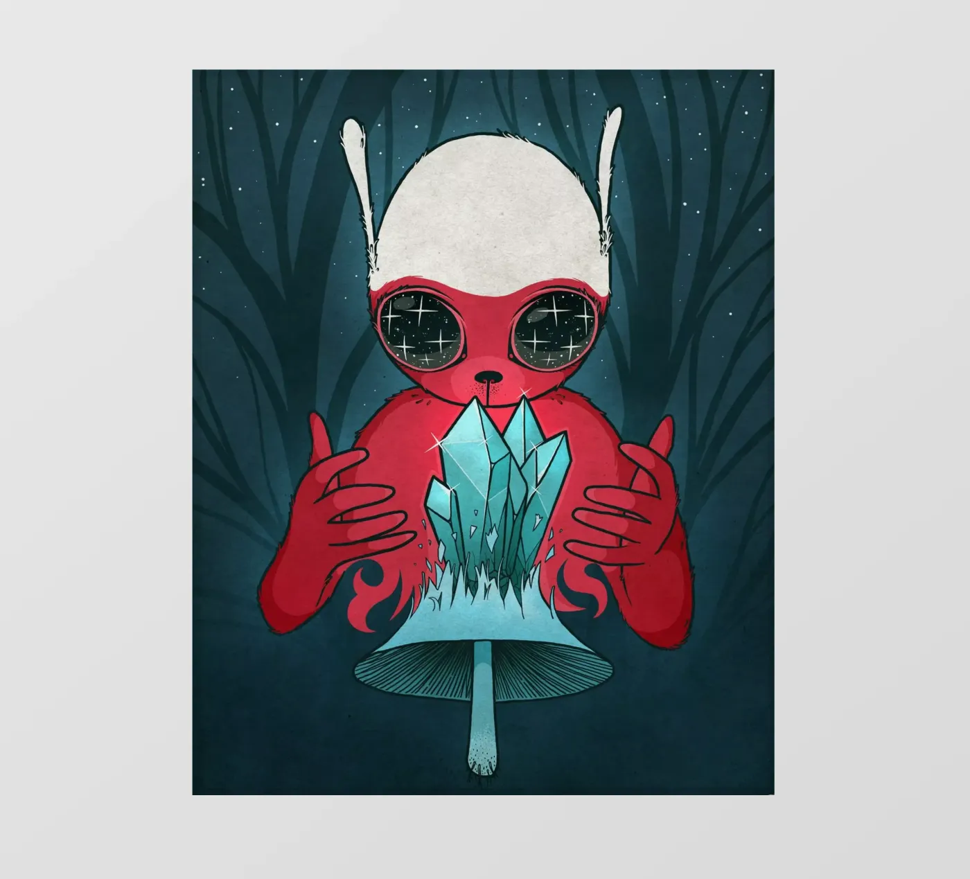 Crystal fotobehang van Kuba Gornowicz