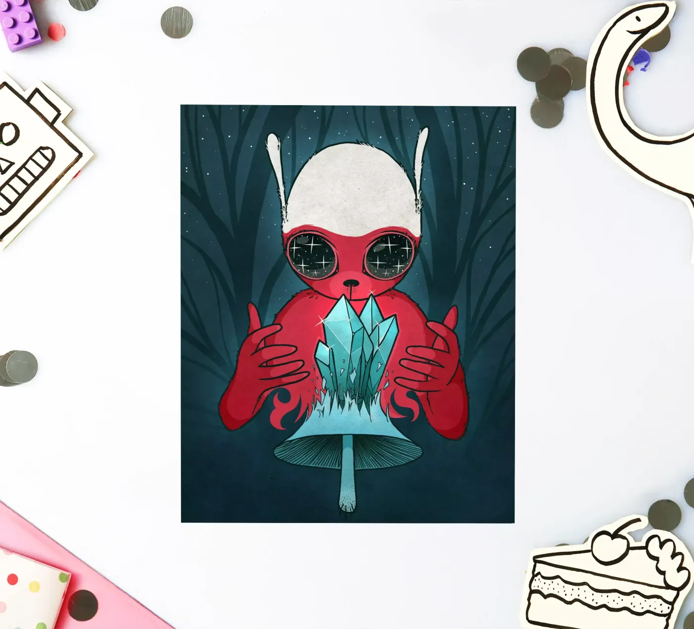 Crystal sticker by Kuba Gornowicz