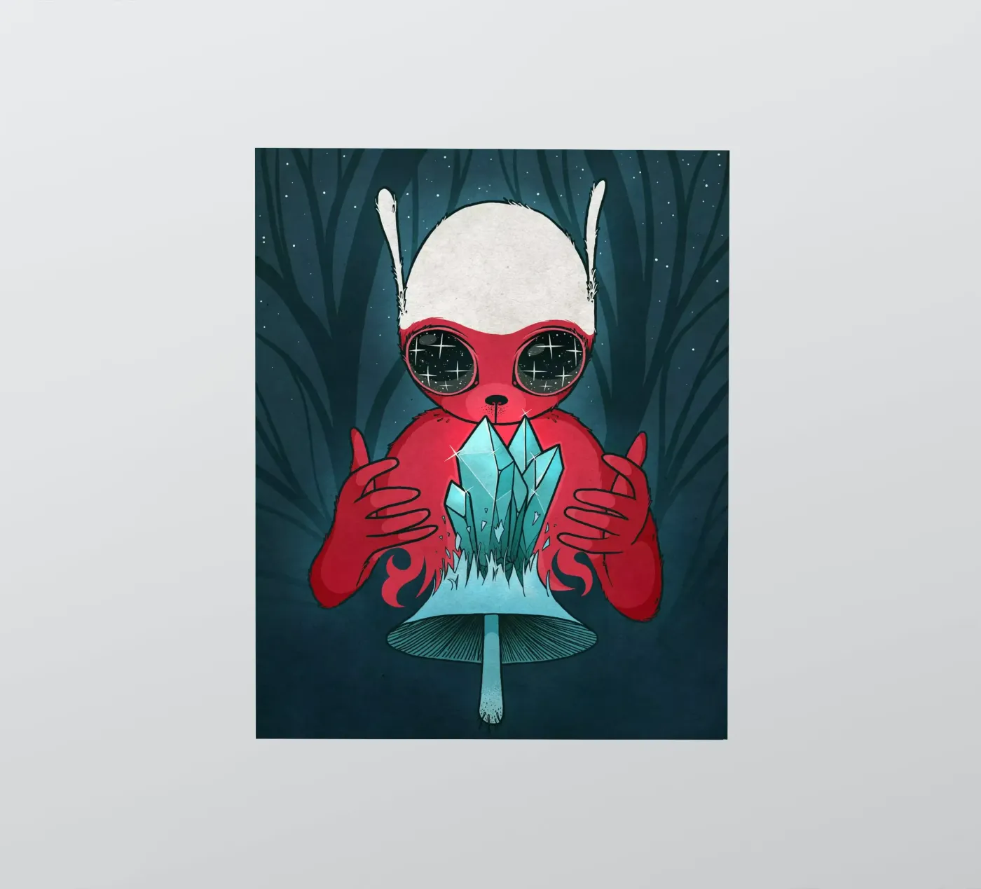 Crystal sticker by Kuba Gornowicz