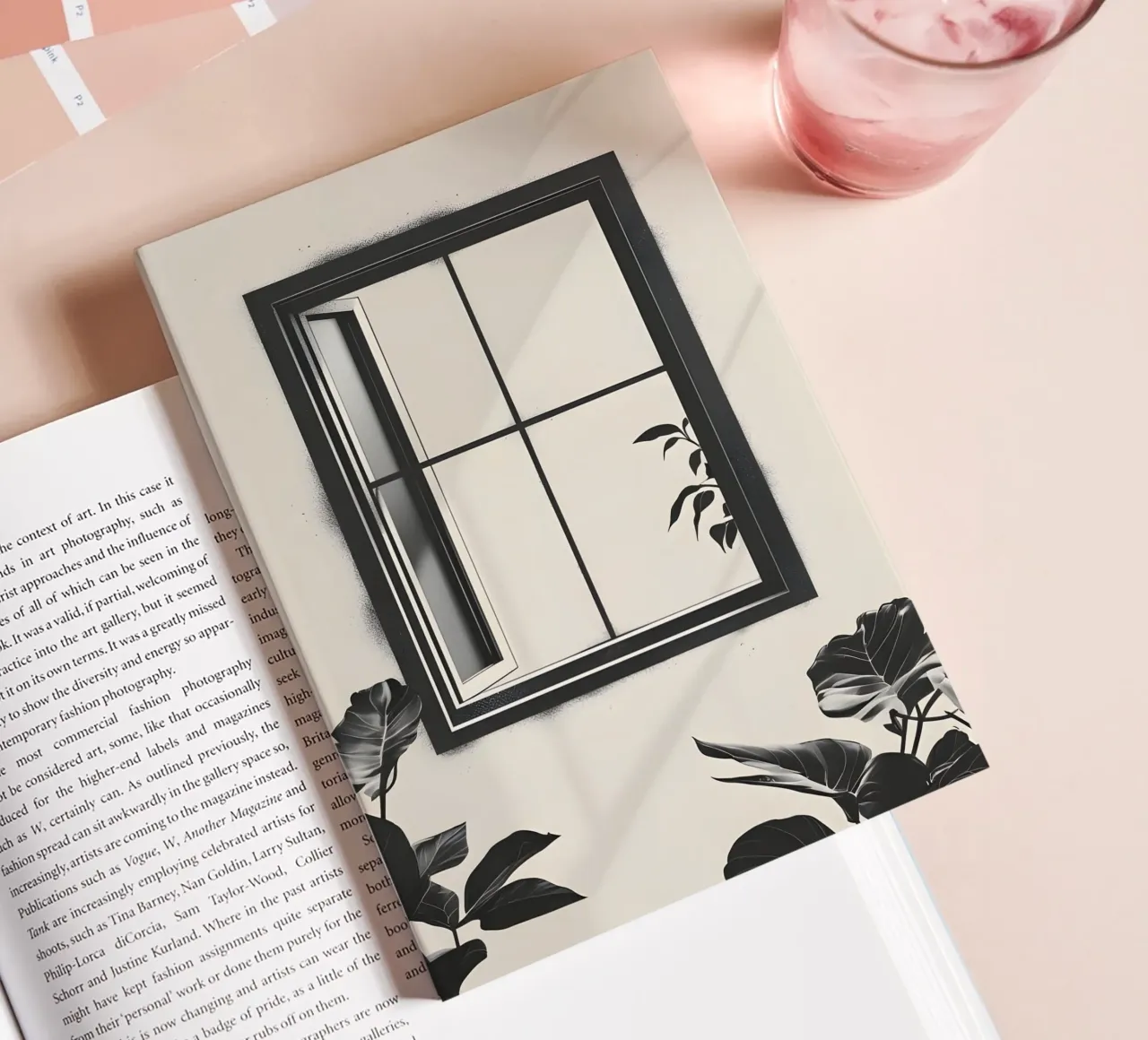 Window Frame notebook by Botanical Gallery