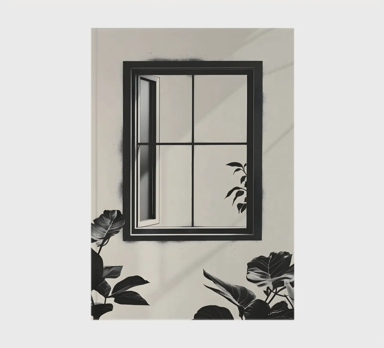 Window Frame notebook by Botanical Gallery
