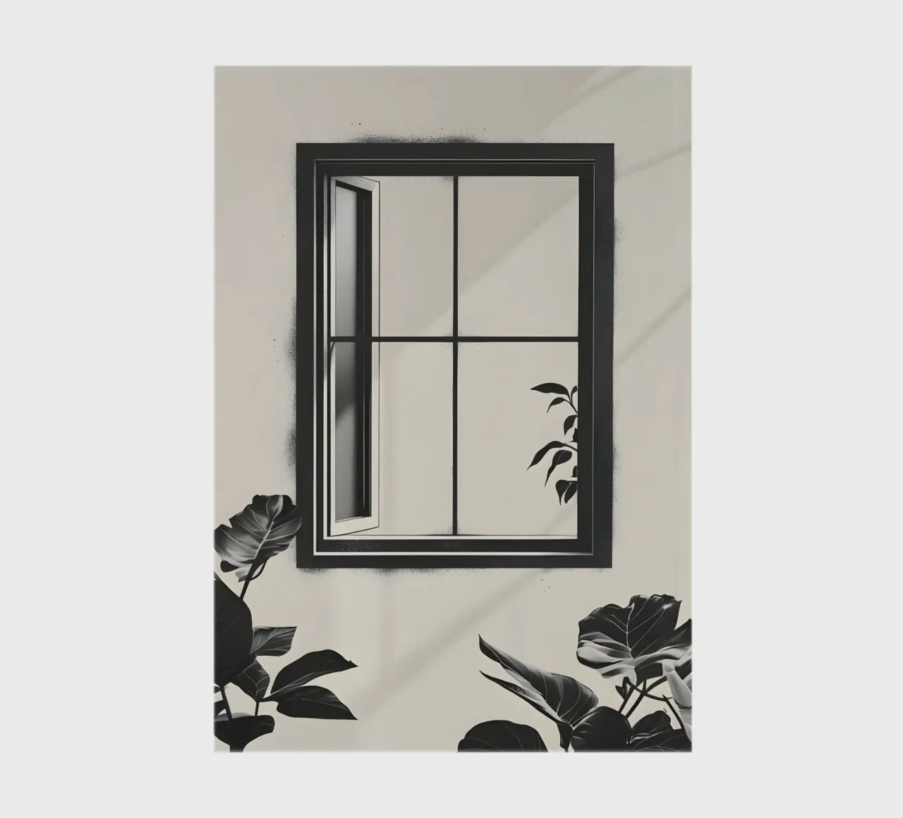 Window Frame notebook by Botanical Gallery