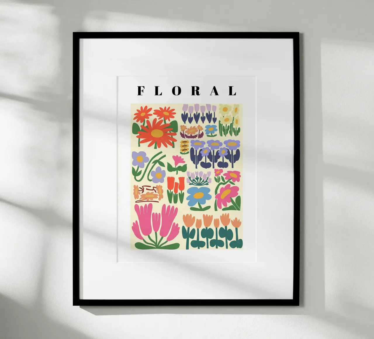 Stampa floreale poster da Leonard R Sadler