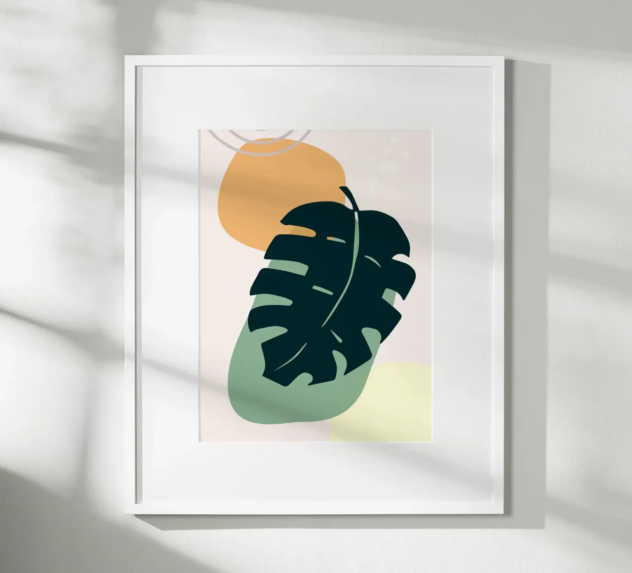 Pianta tropicale arte moderna poster da Leonard R Sadler