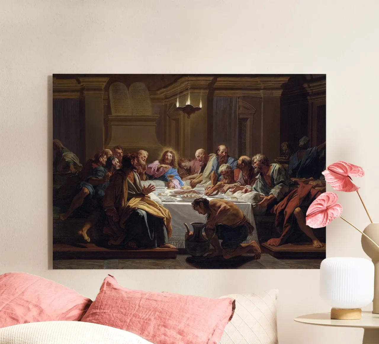 Last Supper 1704 plexiglass da apoloprints