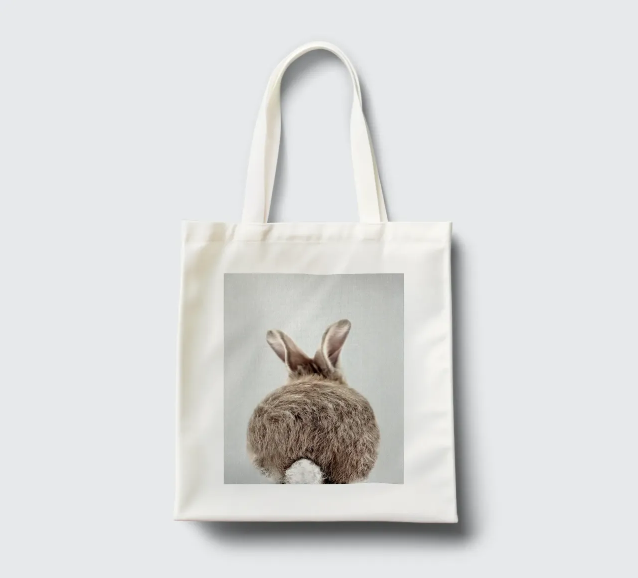 Coda di coniglio colorata borsa in juta da Eldon S Kiser