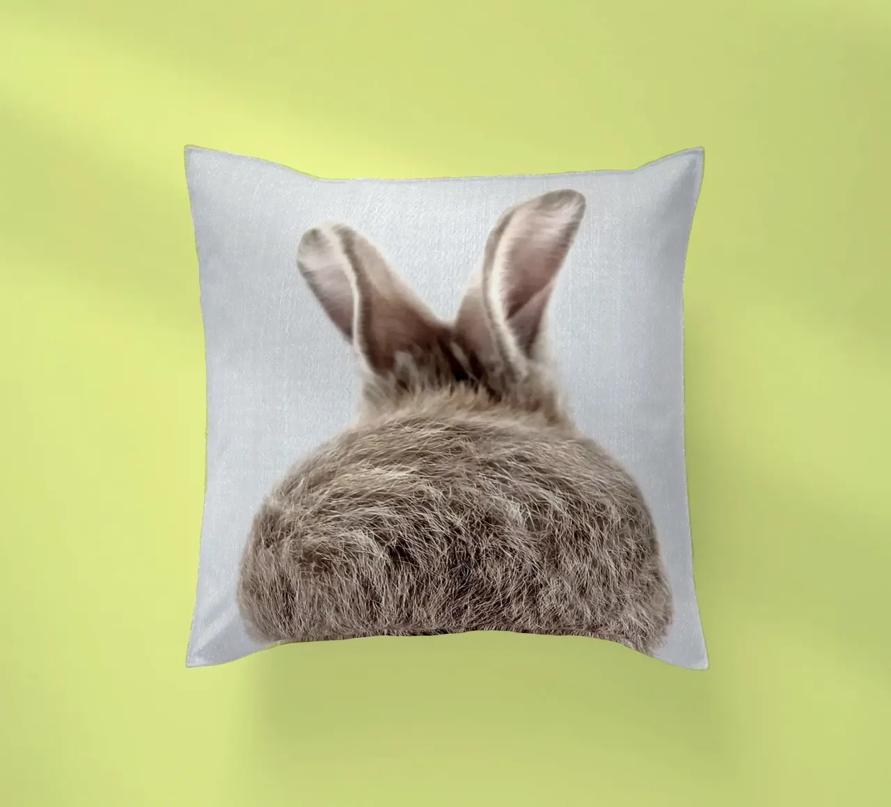 Coda di coniglio colorata cuscino da Eldon S Kiser