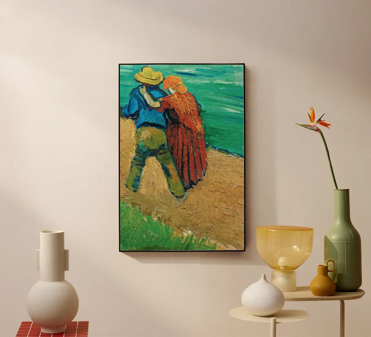 Van Gogh - Two Lovers in Arles (Fragment) plexiglass da apoloprints