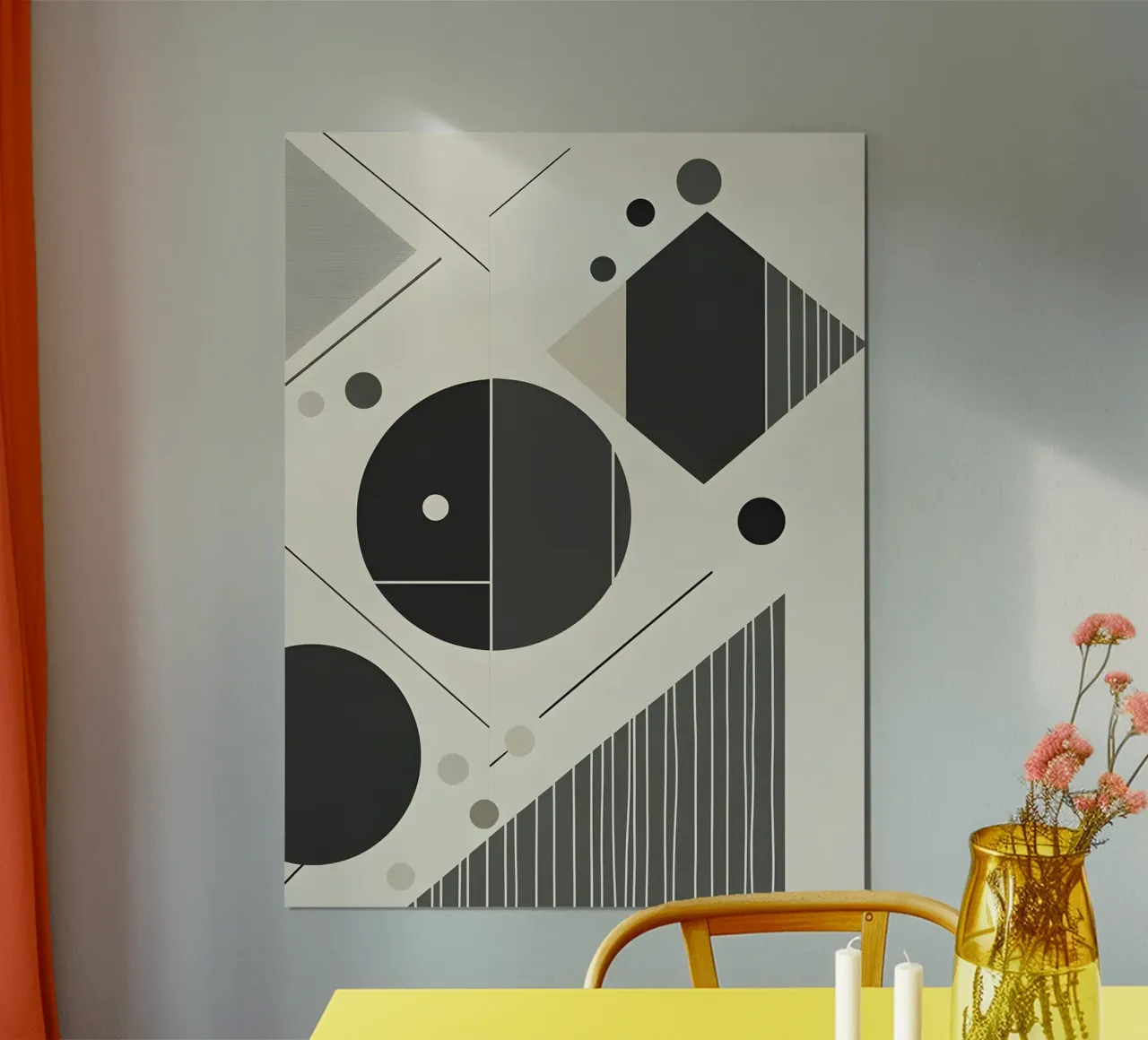 Eleganza monocromatica poster da The Green Room