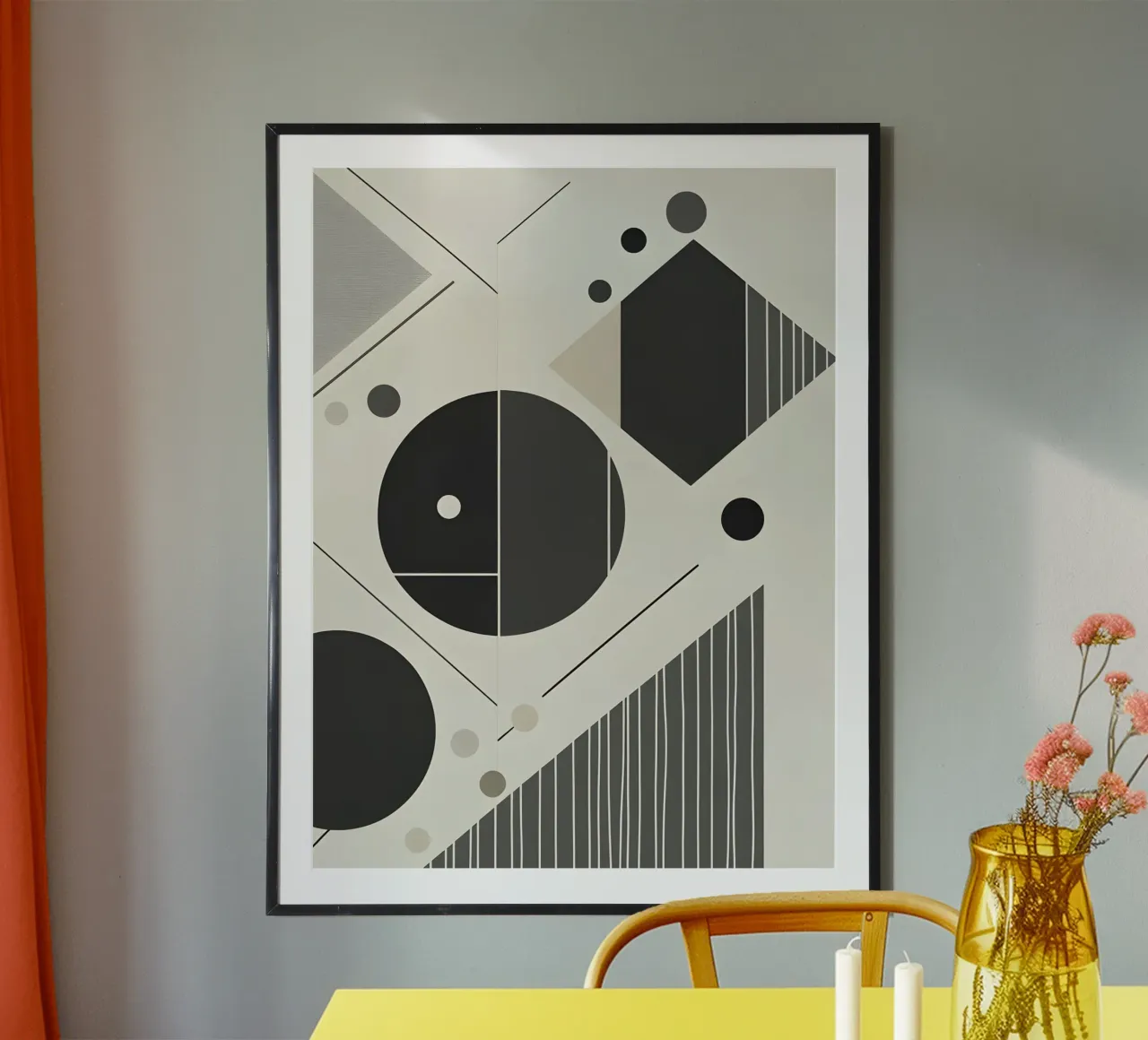 Eleganza monocromatica poster da The Green Room