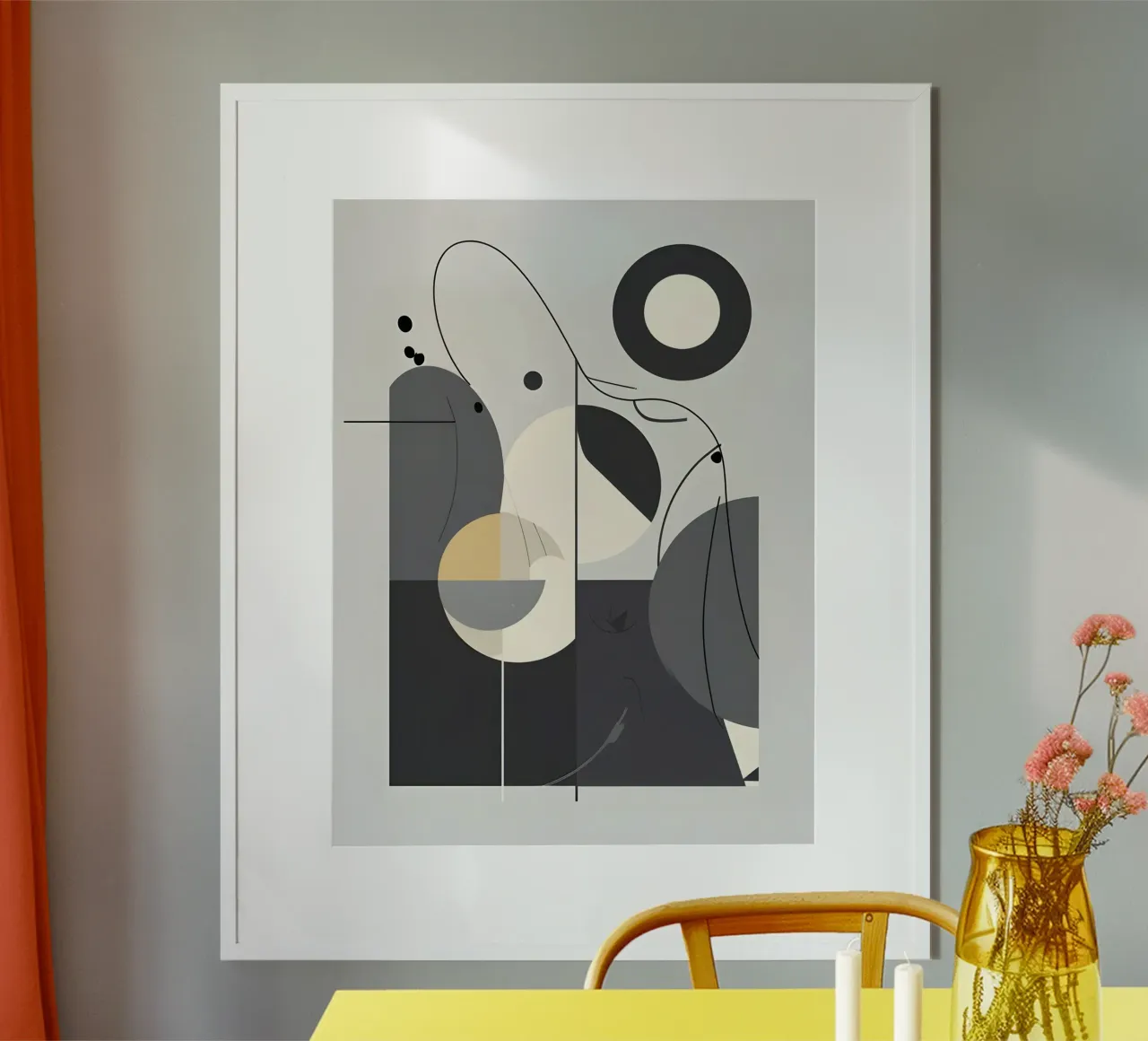 Eleganza monocromatica poster da The Green Room