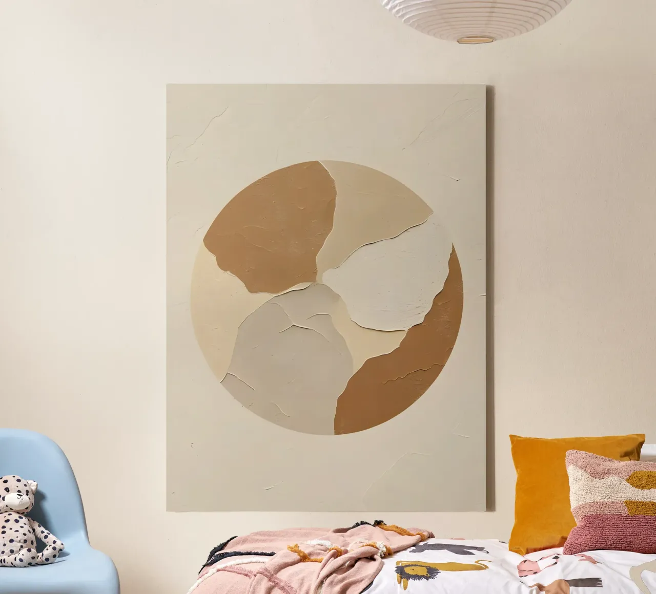 Imperfezione wabi-sabi tela con Cornice a cassetta da The Green Room