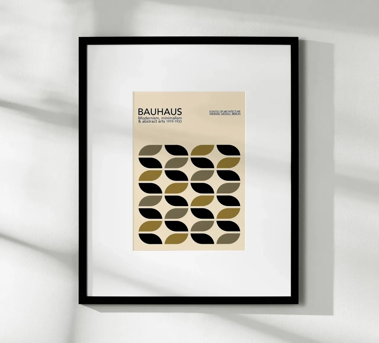 Bauhaus 1919-1923 poster da Brooke
