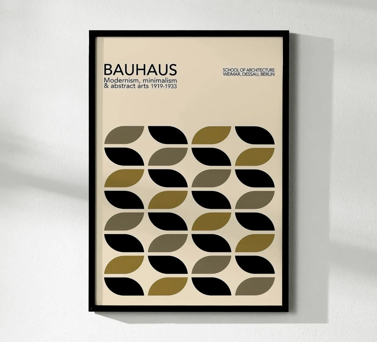 Bauhaus 1919-1923 poster da Brooke