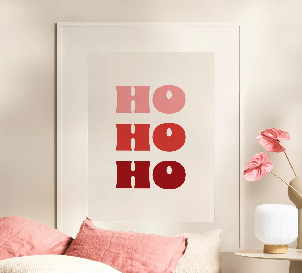 Ho Ho Ho poster da we line studio - art