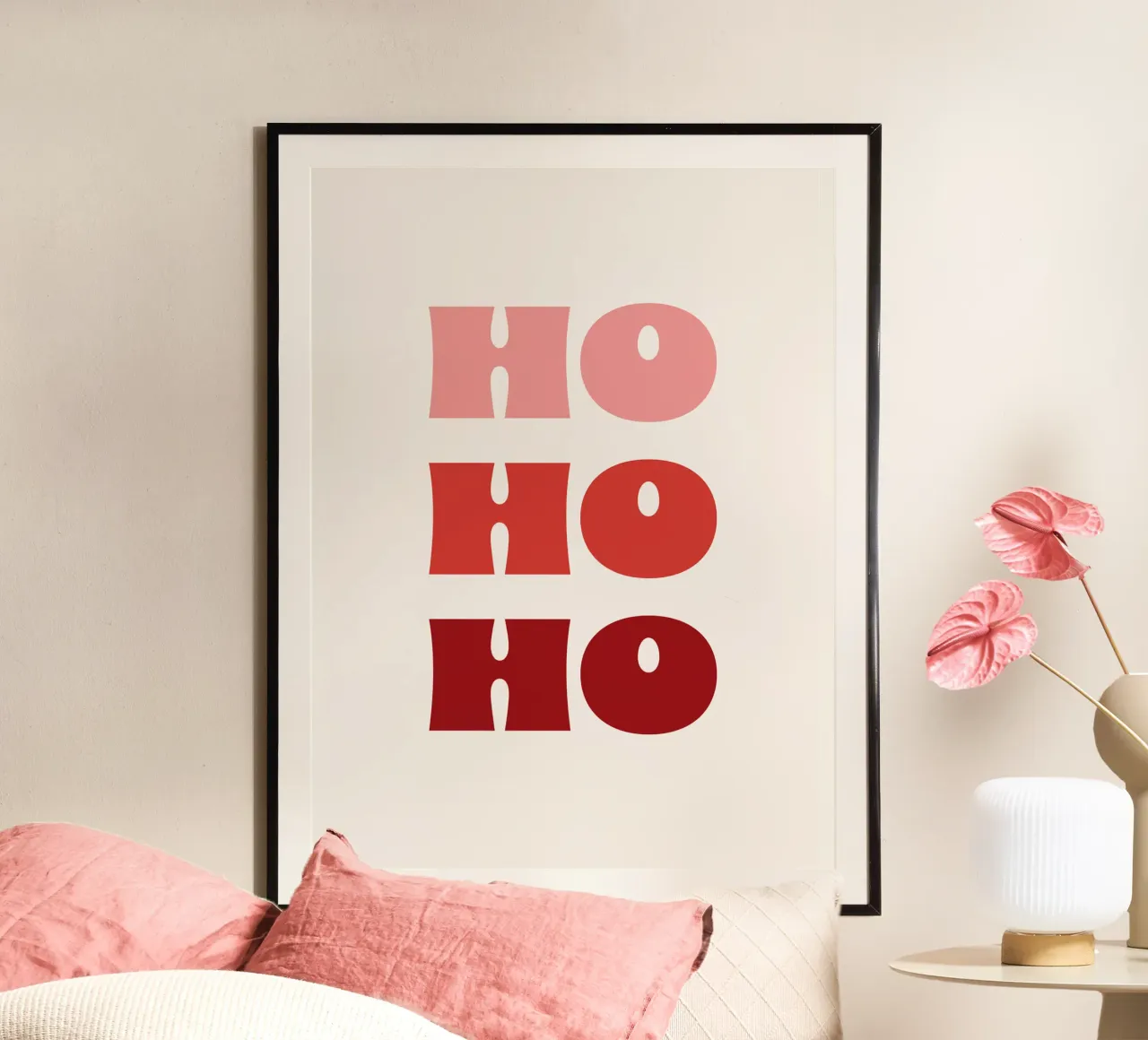 Ho Ho Ho poster da we line studio - art