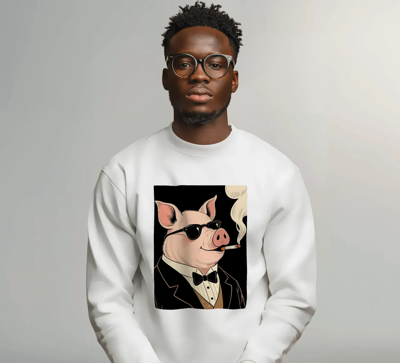 pig boss felpa da knowledge