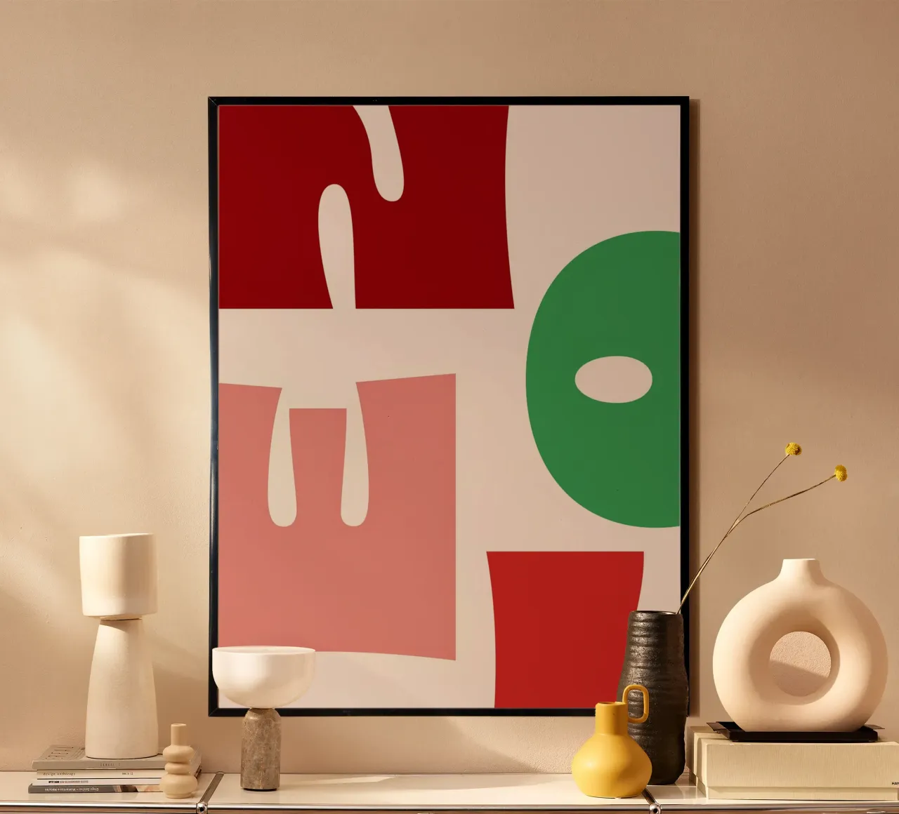 Noel poster con telaio in alluminio da we line studio - art