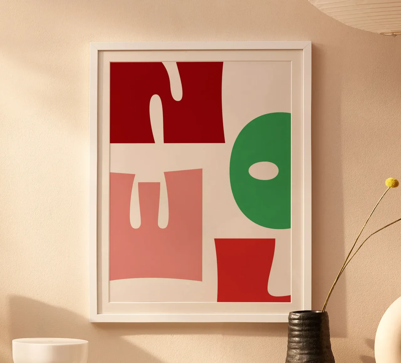 Noel poster con telaio in alluminio da we line studio - art