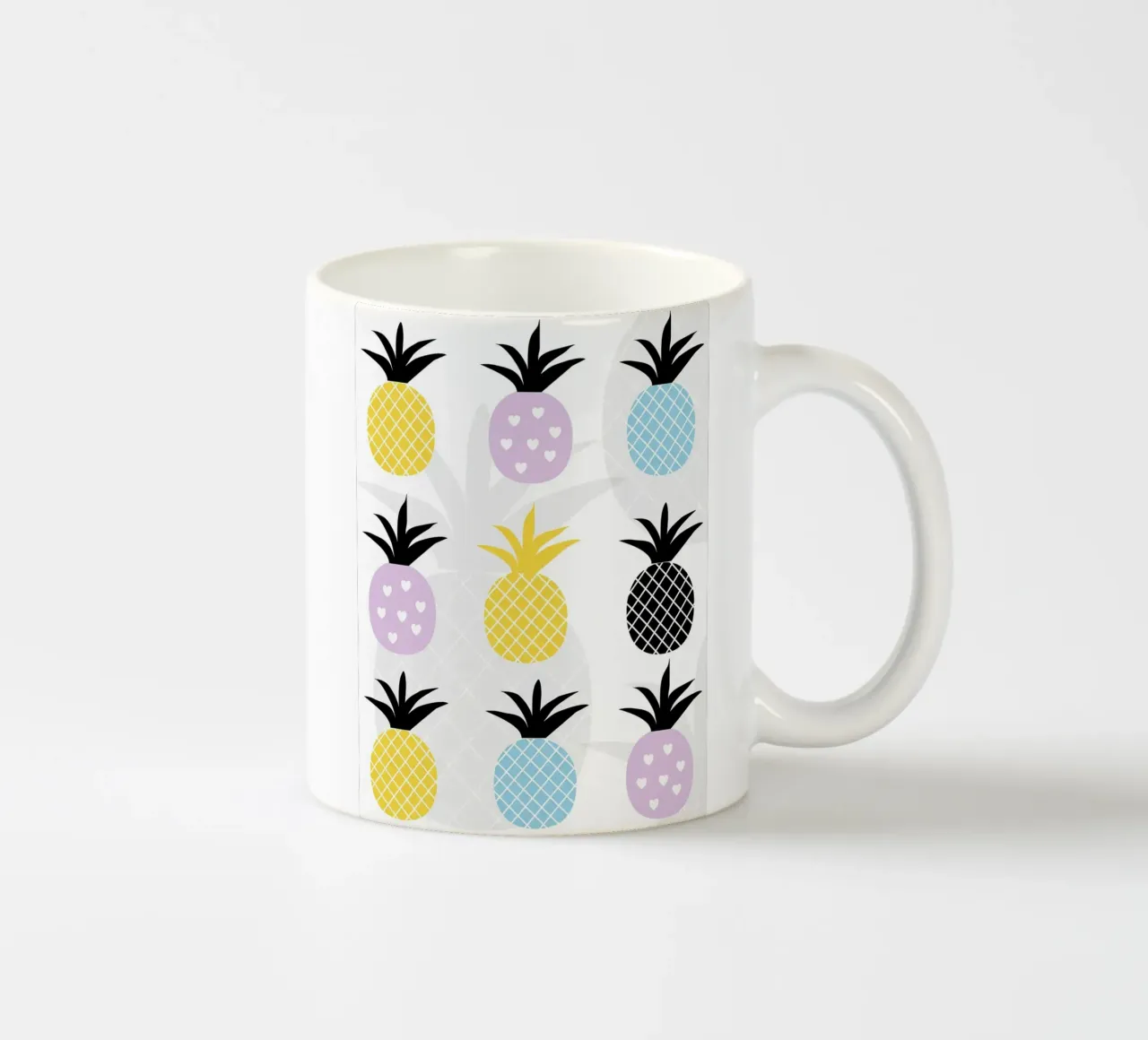 L'amore per l'ananas tazza in ceramica da Amanda Studio