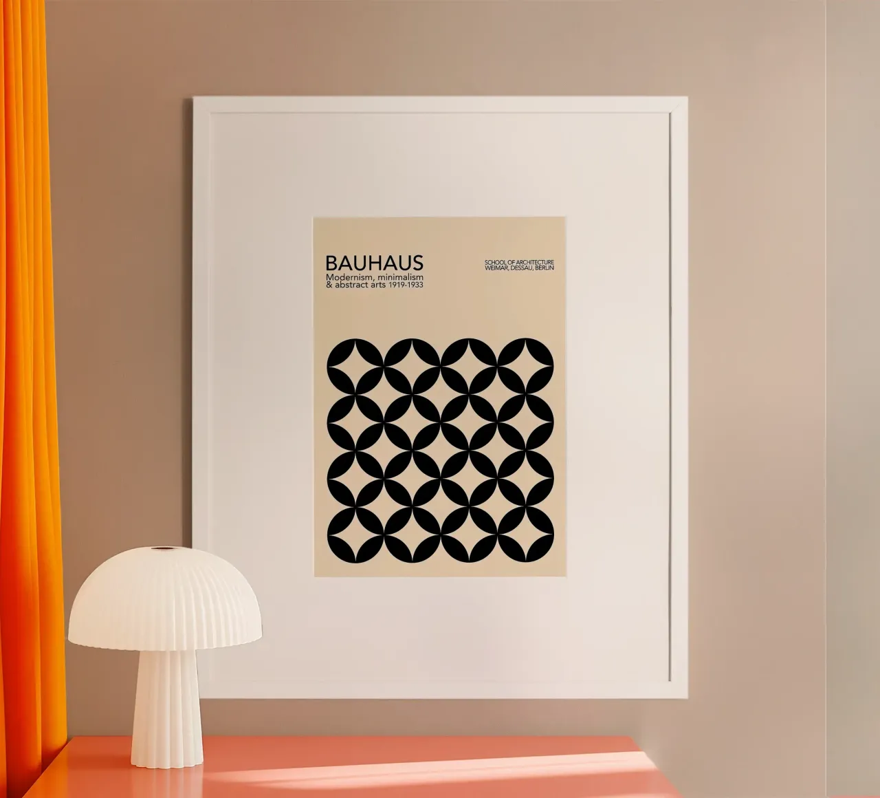 Modernismo Bauhaus poster da Brooke