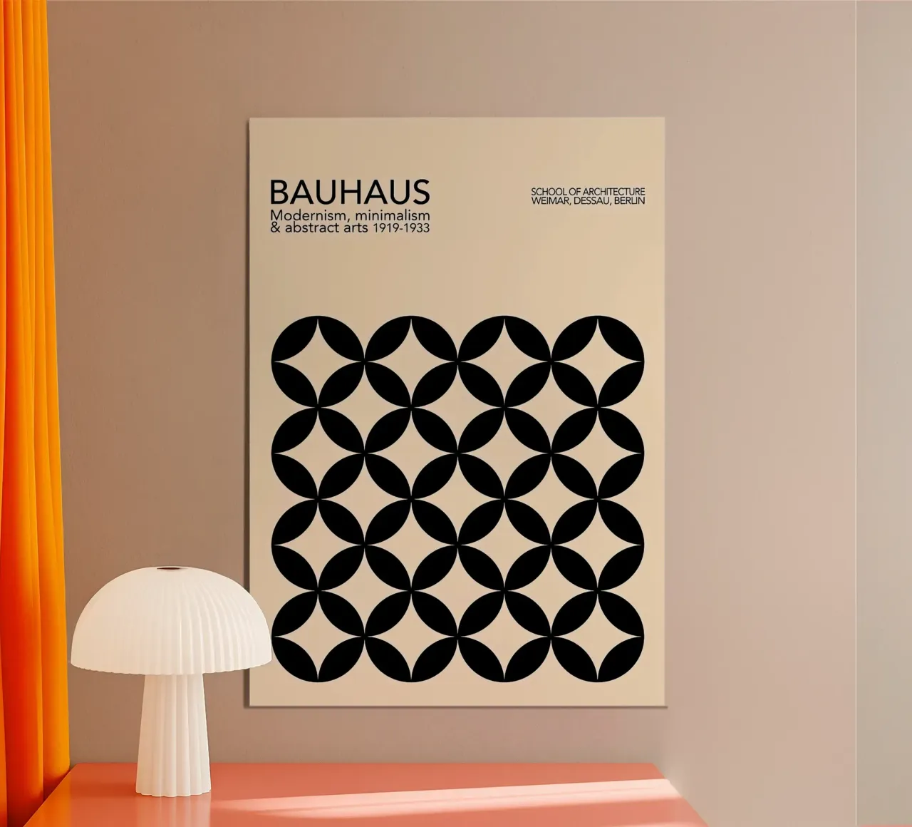 Modernismo Bauhaus poster da Brooke