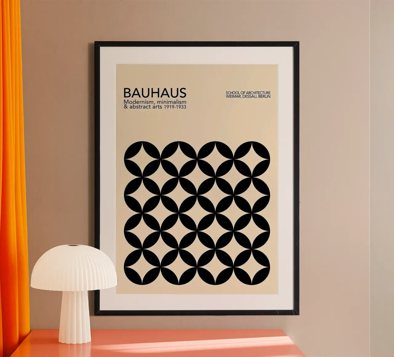 Modernismo Bauhaus poster da Brooke