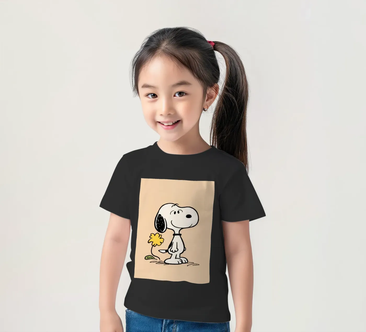 Funny Snoopy t-shirt bambini da knowledge