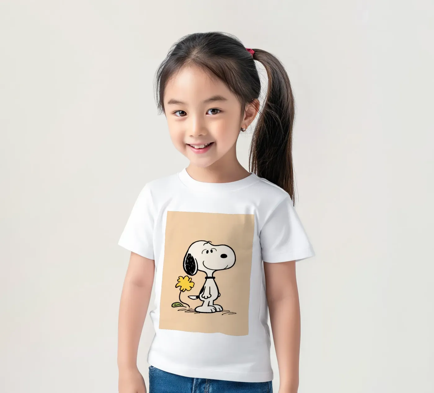 Funny Snoopy t-shirt bambini da knowledge
