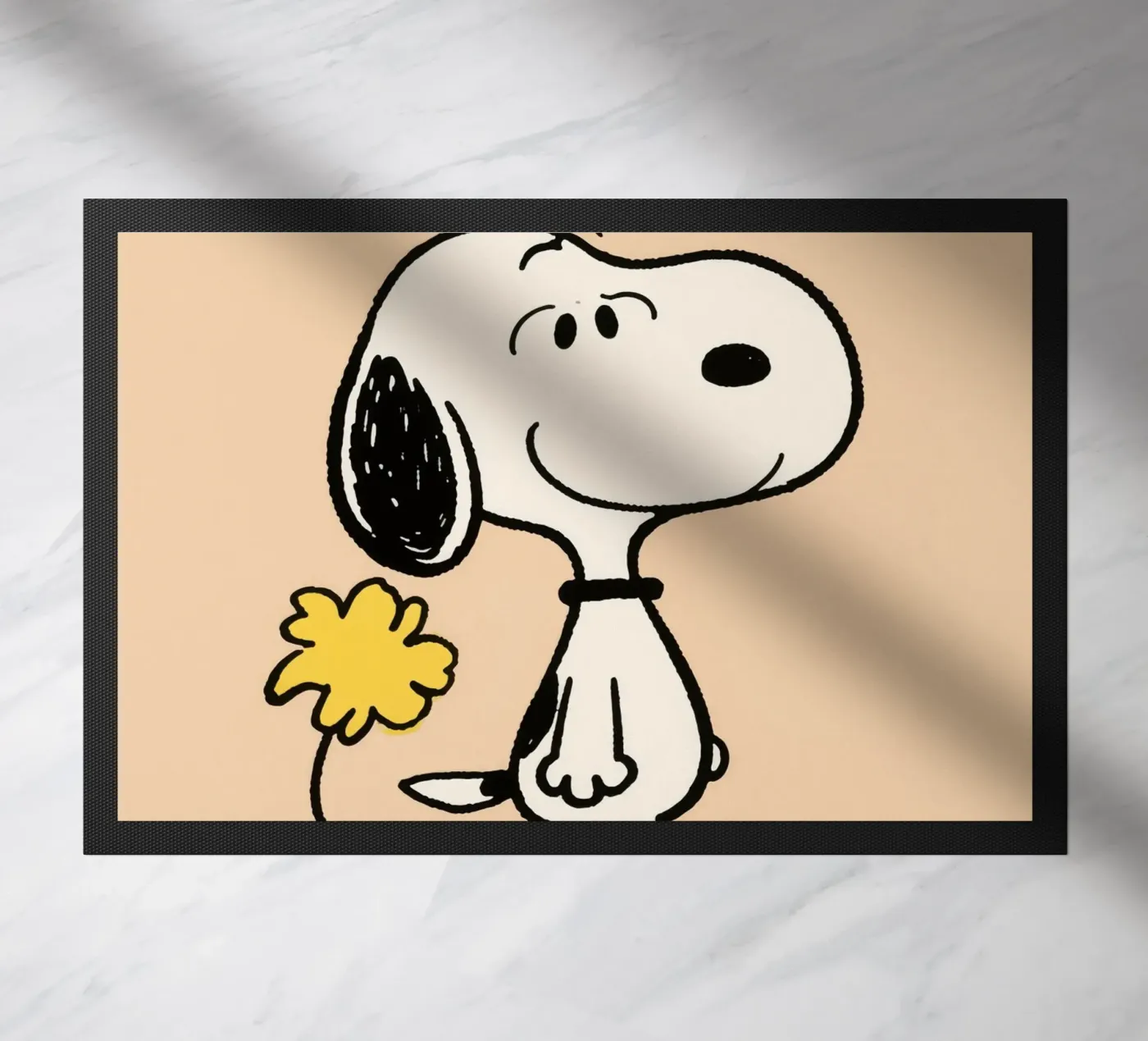 Funny Snoopy doormat by knowledge