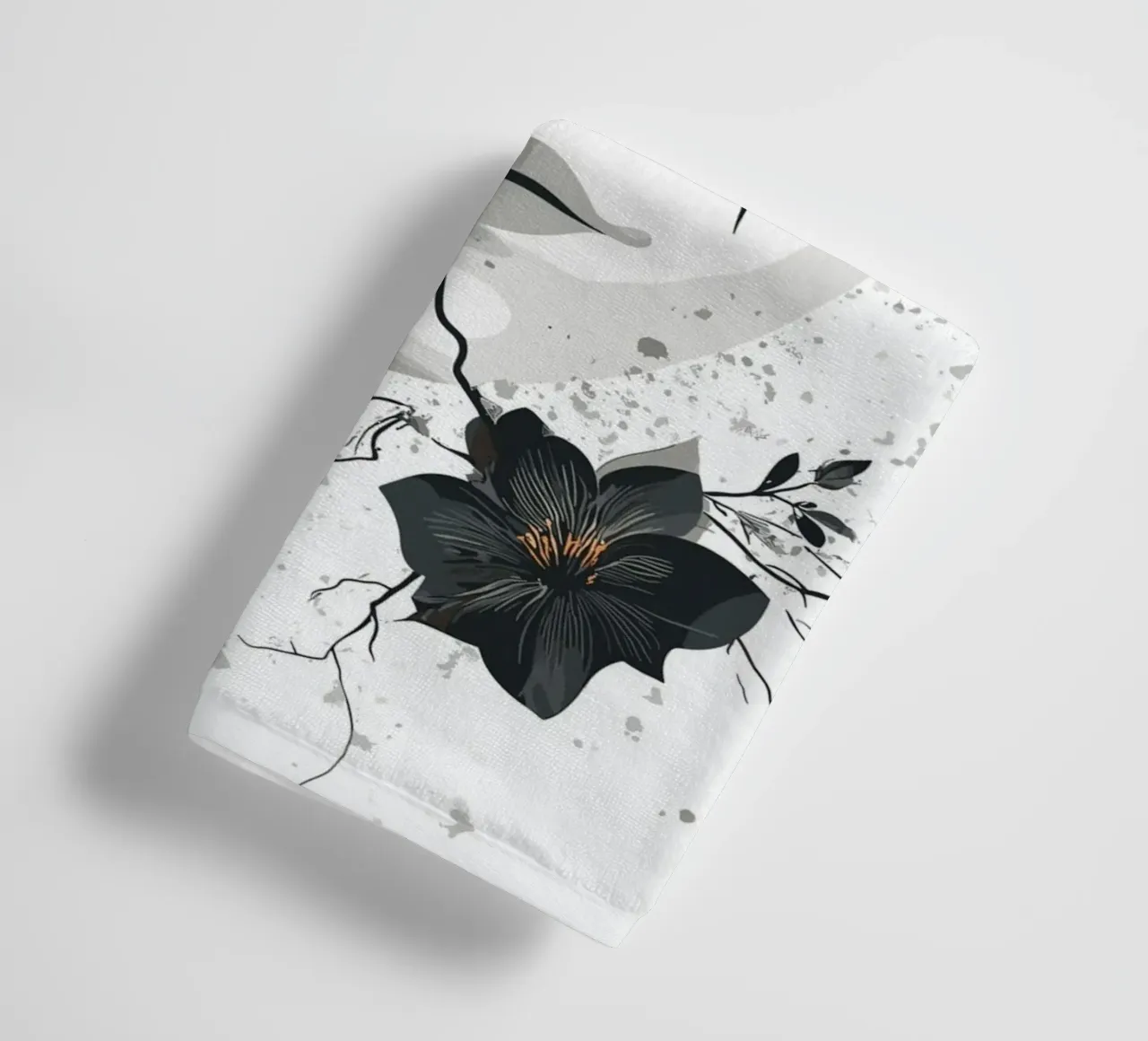 Broken mask with a look of fire towel by pixelbull - medieval art and more