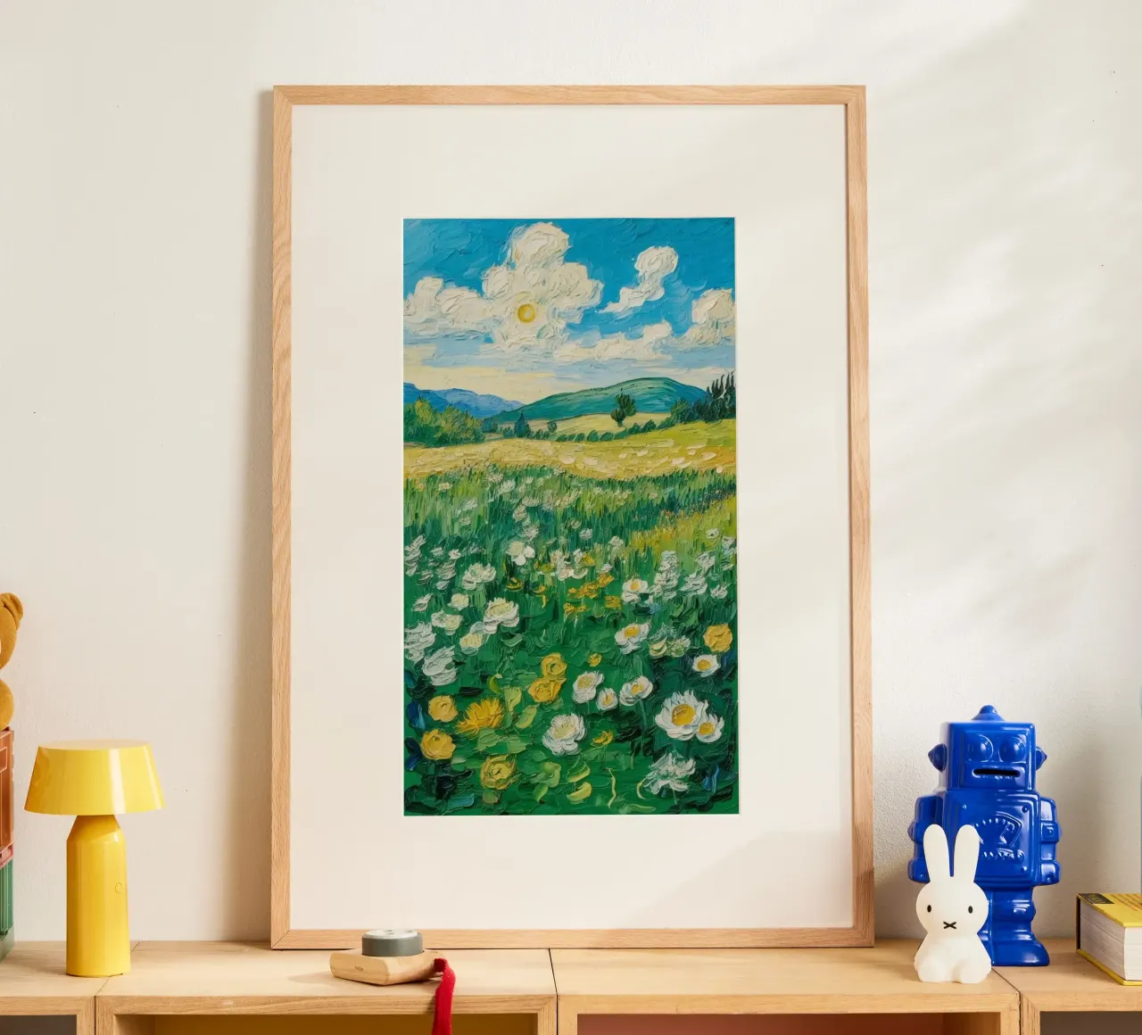 flower in morning poster da firmana
