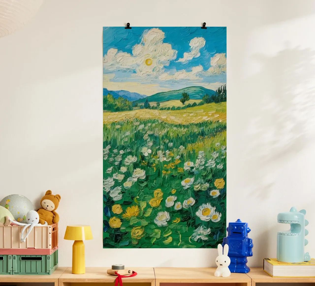 flower in morning poster da firmana